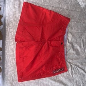 Orange/red Merona shorts